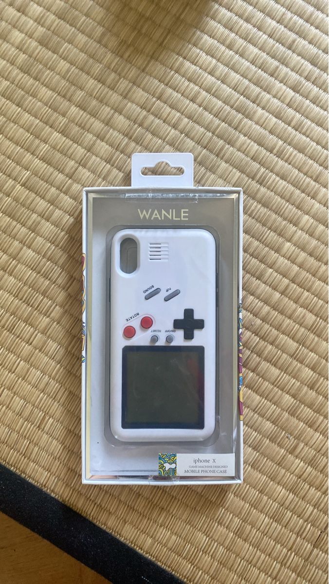Cover & Protezioni schermo: WANLE iPhone X Hülle Game Machine weiss – Nuovo (secondo la descrizione) da Bern venduto da gian1898