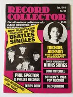 Record Collector October 1984 No 62 Beatles Michael Jackson 