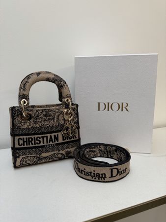 NEW Christian Dior Borsa mini Lady D-Lite