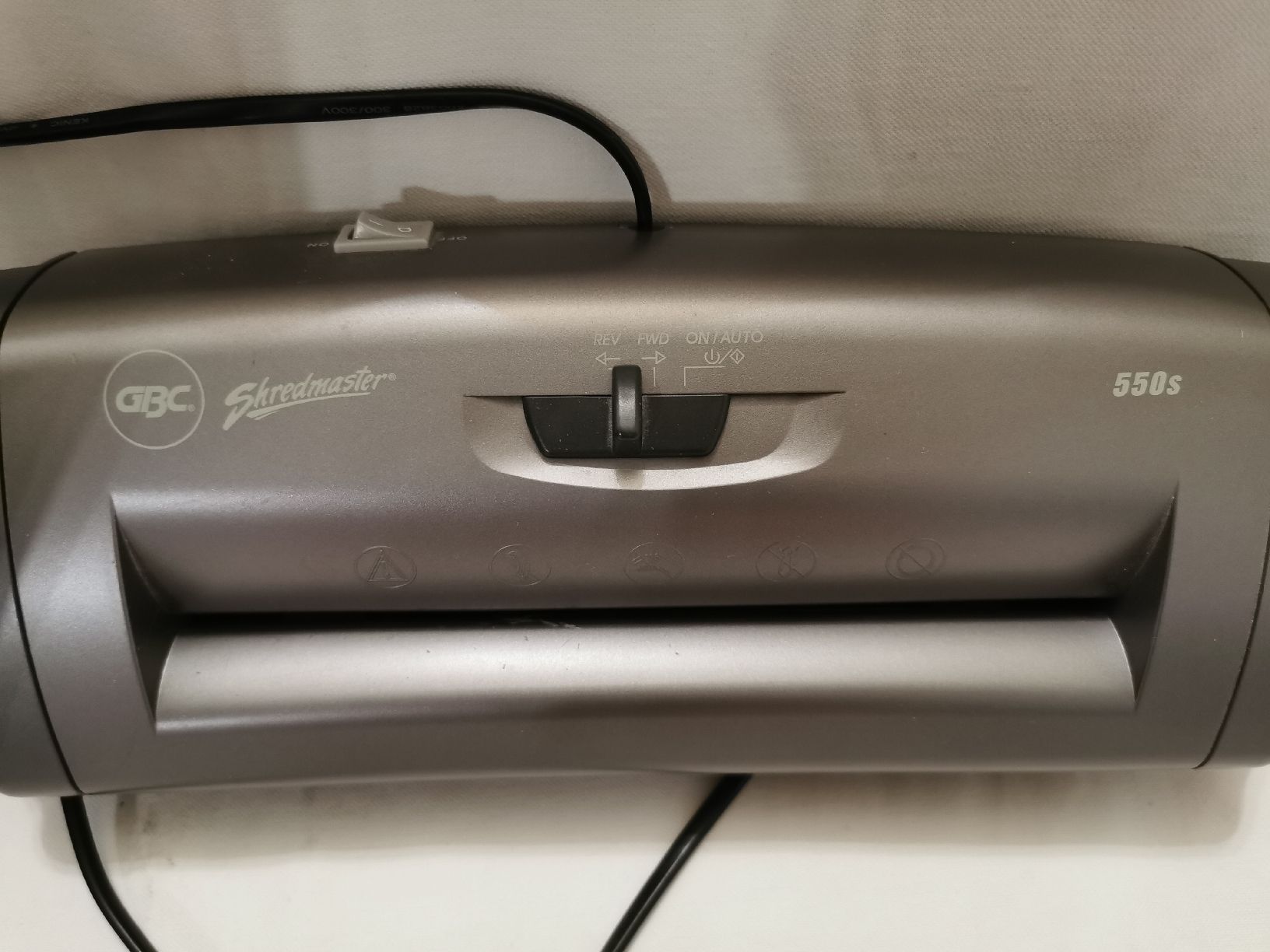 Aktenvernichter: GBC shredmaster 550s – Gebraucht aus Basel von Treasurehunter 6