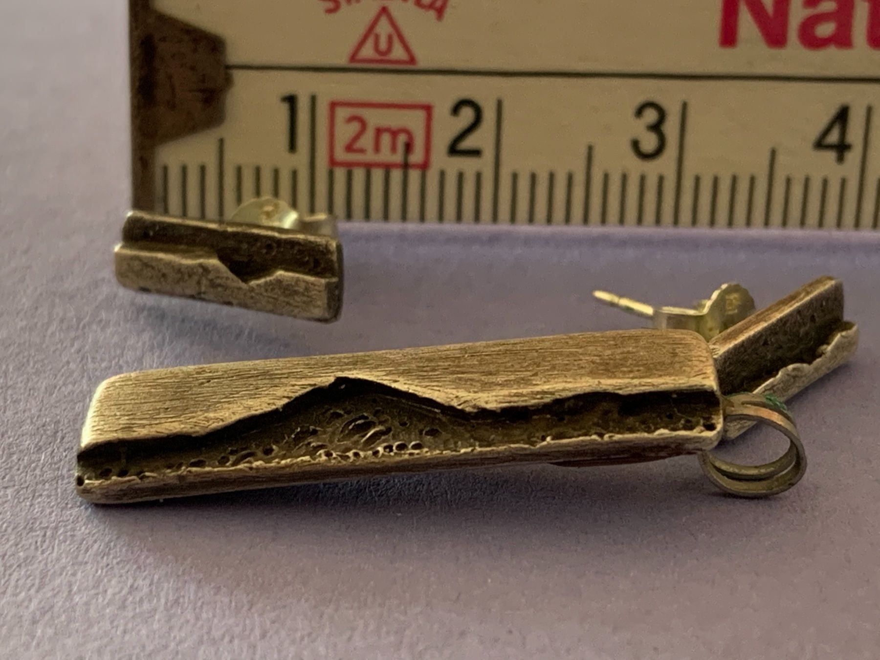 Altri gioielli: Abstrakte Ohrringe + Anhänger DESIGNERSCHMUCK – Usato da Dittingen venduto da Bijoubelle 2