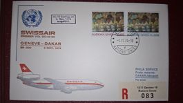 Swissair Geneve - Dakar 03.11.1974