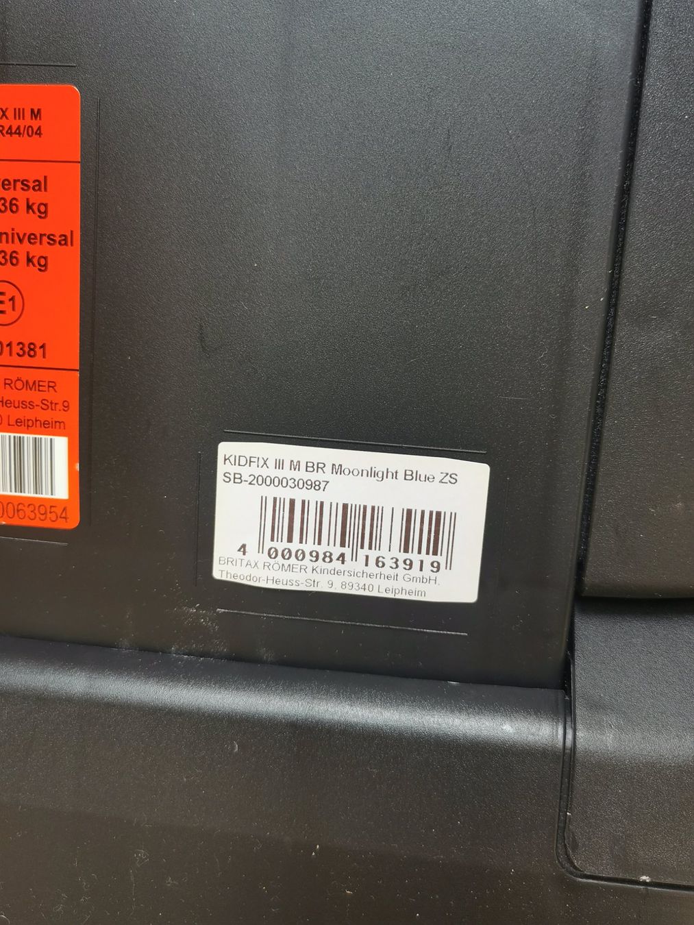 Britax Römer Seggiolini per auto: Kinderautositz Römer Britax Kidfix III – Usato da Zürich venduto da fridericus01 3