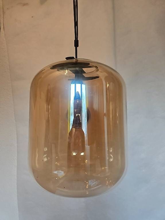 Lustres & lampes de plafonds: Deckenlampe Glas gr. – D'occasion à Salez par Roland.wo