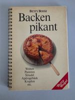 Vintage Kochbuch Betty Bossi - Backen pikant - 1989