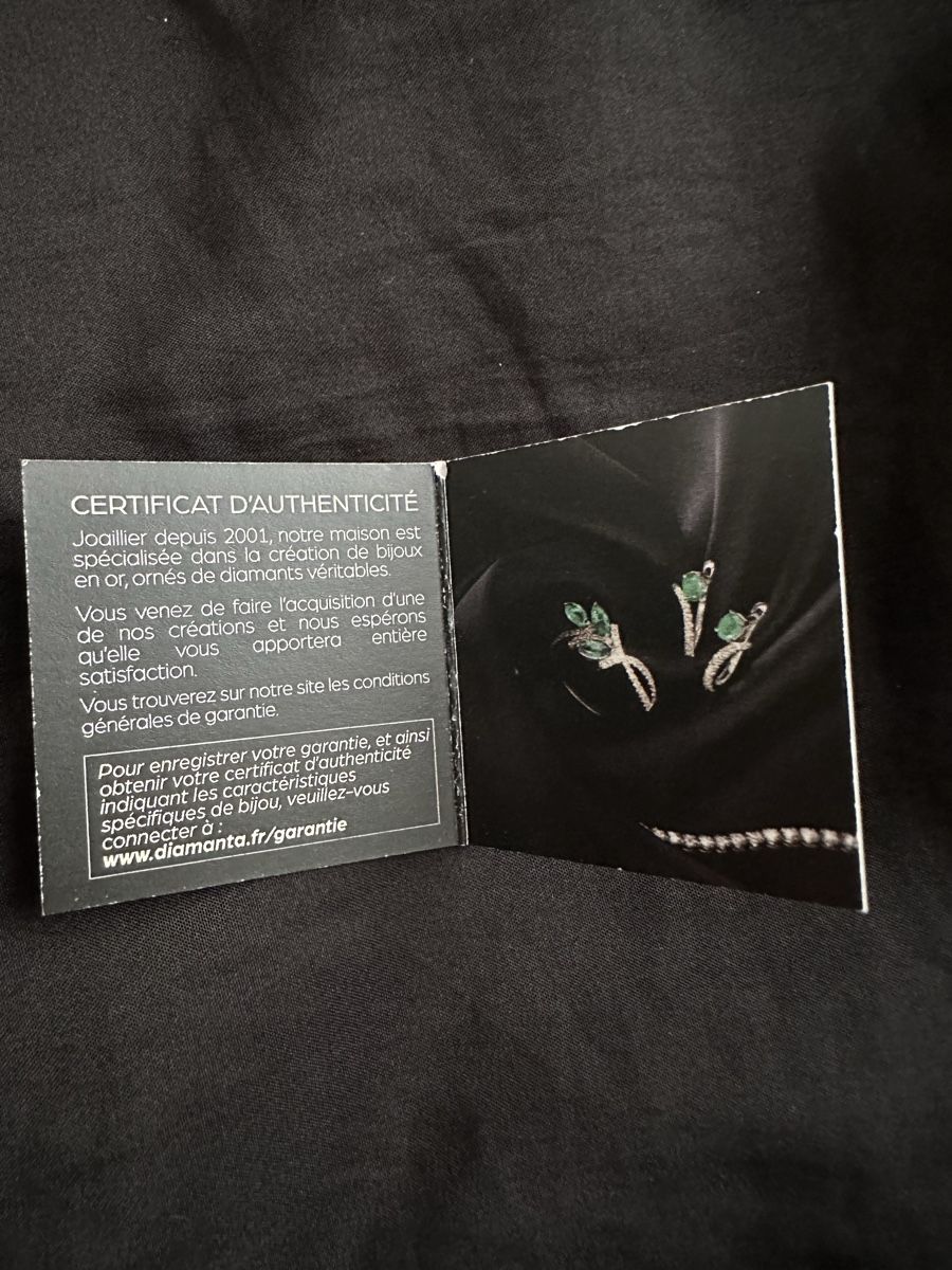 Catenine: Diamanta Paris Halskette mit mit echtem Saphir – Nuovo (secondo la descrizione) da Luzern venduto da alb_g6yd 6