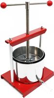 WilTec Fruchtpresse Stahl 6l