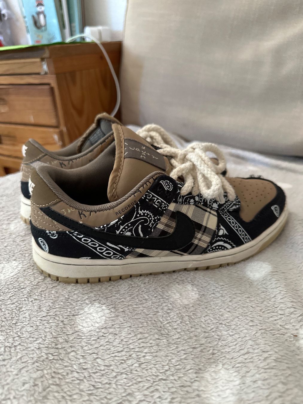 Nike Herrenschuhe: Nike SB Dunk Low Travis Scott Bandanas grösse 39 – Gebraucht aus Hittnau von Theoldwise