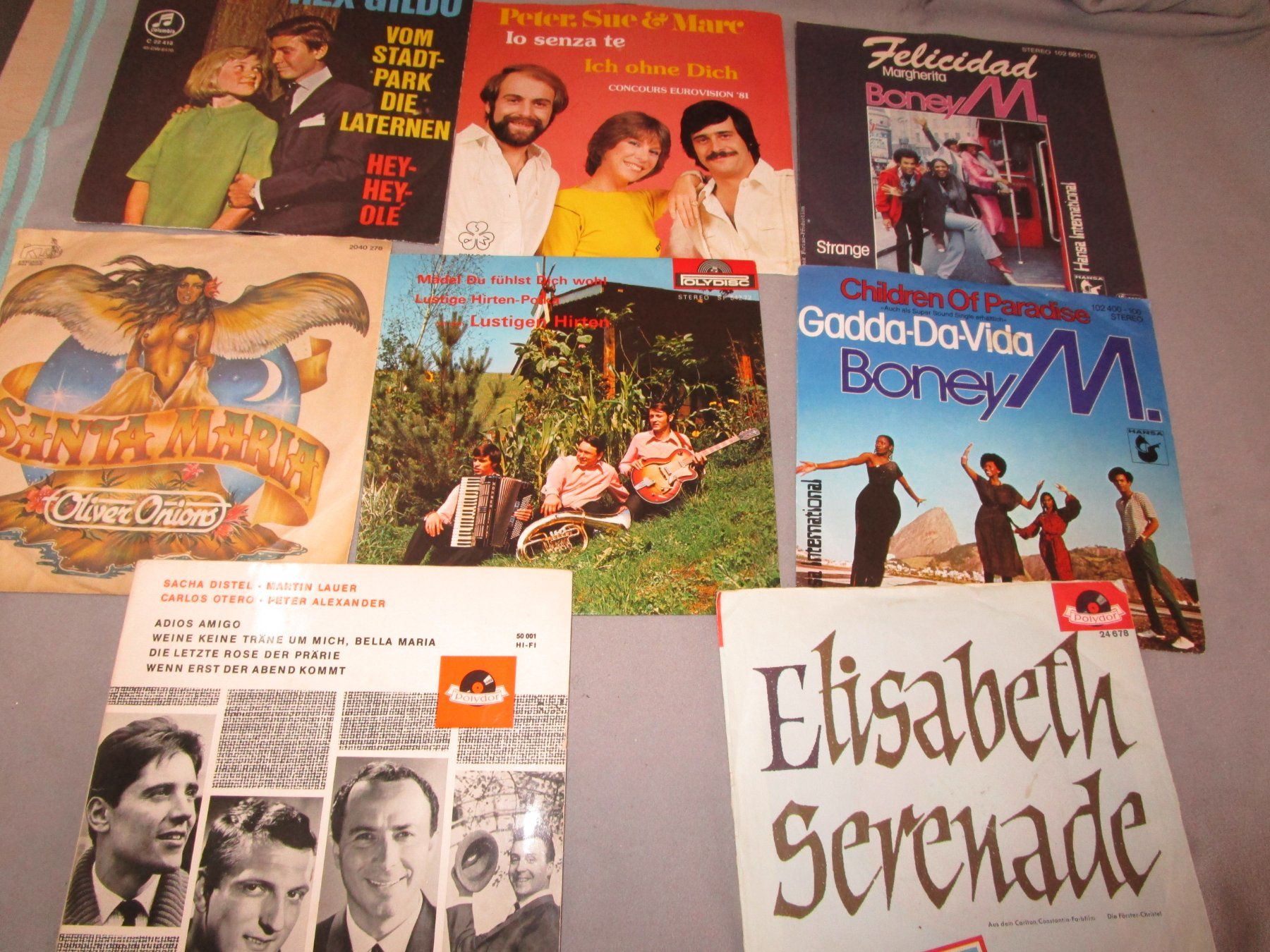 Dischi in vinile: Kleines Lot von älteren Single  Schallplatten – Usato da Rupperswil venduto da Ema10 4