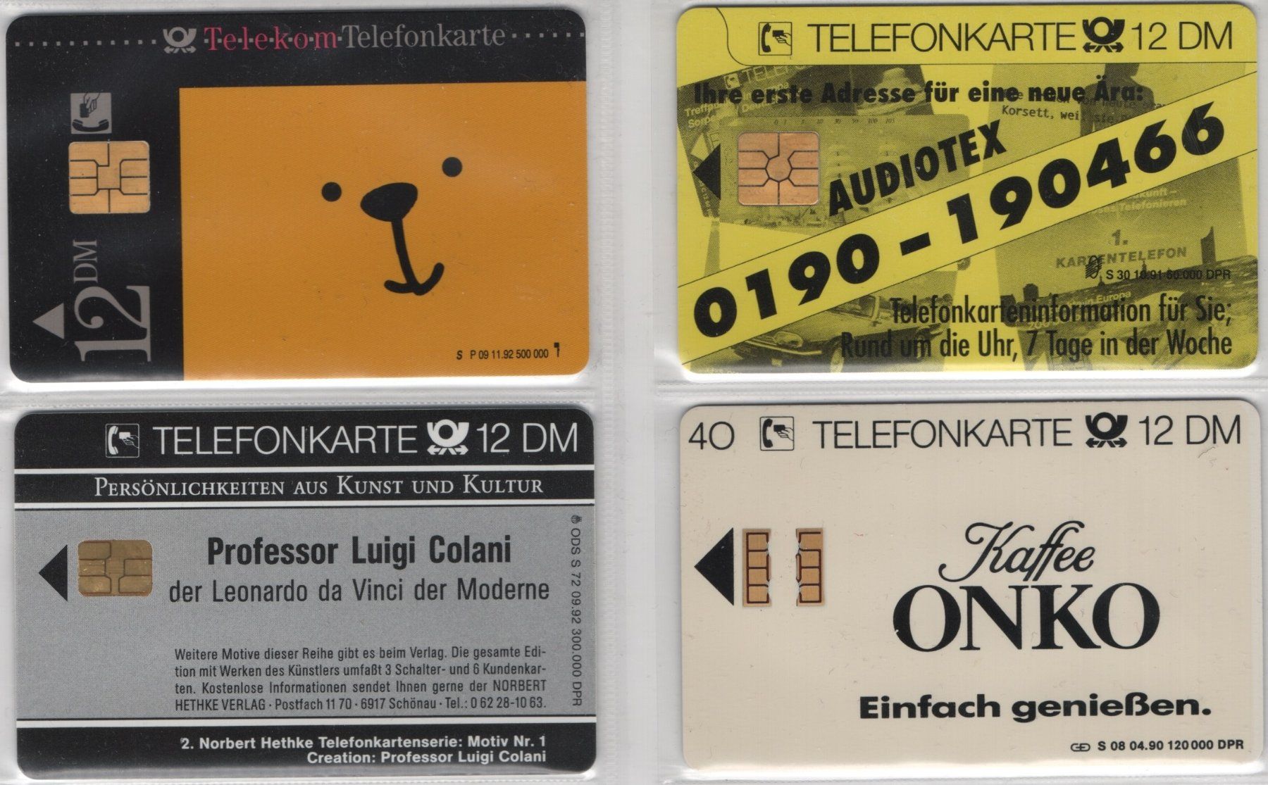 Telefon- & Taxkarten: 4 volle deutsche Telefonkarten der S-Serie – Neu (gemäss Beschreibung) aus Eglisau von Chperfins 1