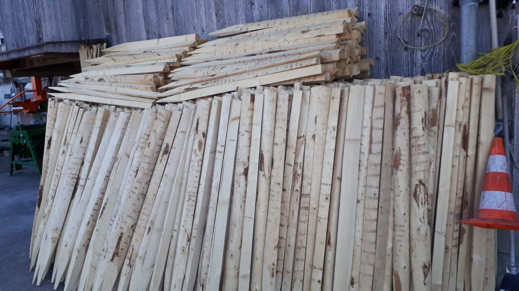 Zäune: Zaunpfähle – Neu (gemäss Beschreibung) aus Leissigen von deltaturbo 6