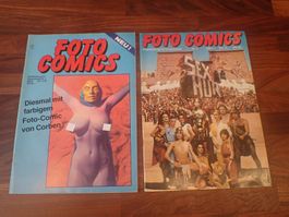 2 FOTO COMICS Hefte Nummer: 2 und 5 ab 1982