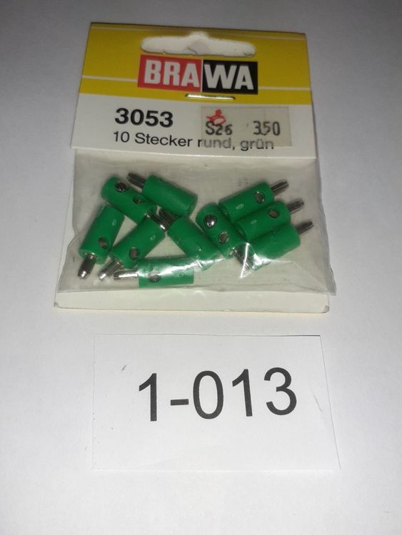 Brawa 2592 Verteilerplatte 10-fach - Für 2,5mm Stecker 2-polig