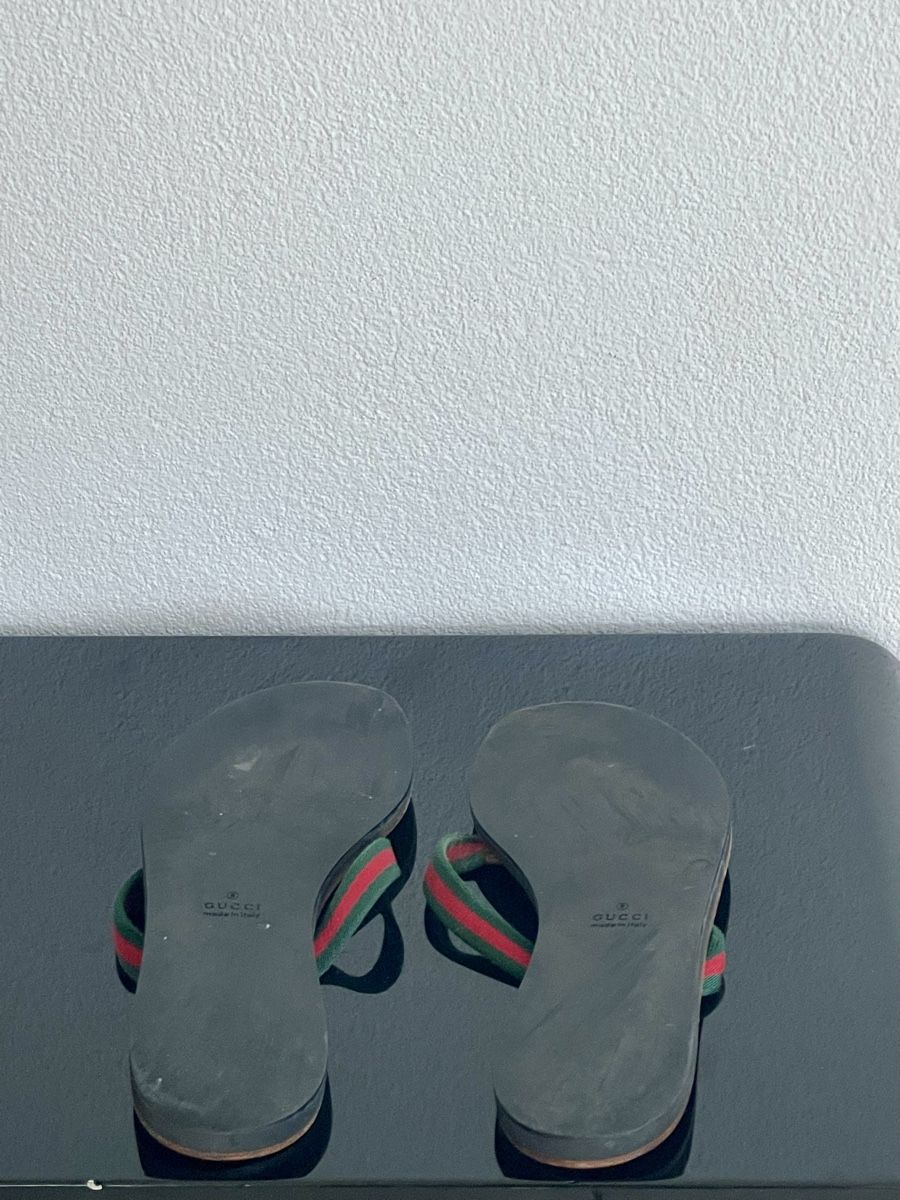 Gucci Scarpe da donna: Gucci GG Thong Web sandals size 40 – Usato da Richterswil venduto da Prangins9 5