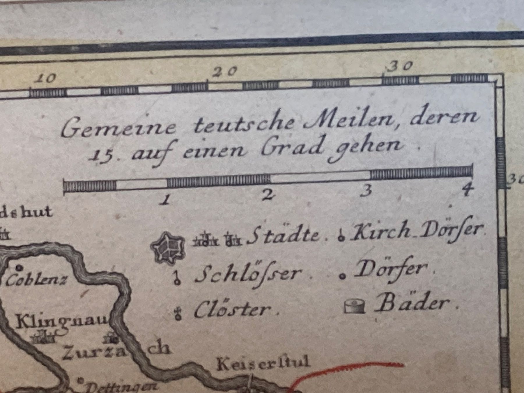 Stiche: 1769 antiker Kupferstich Bern – Gebraucht aus Bern von Jwpm66 3