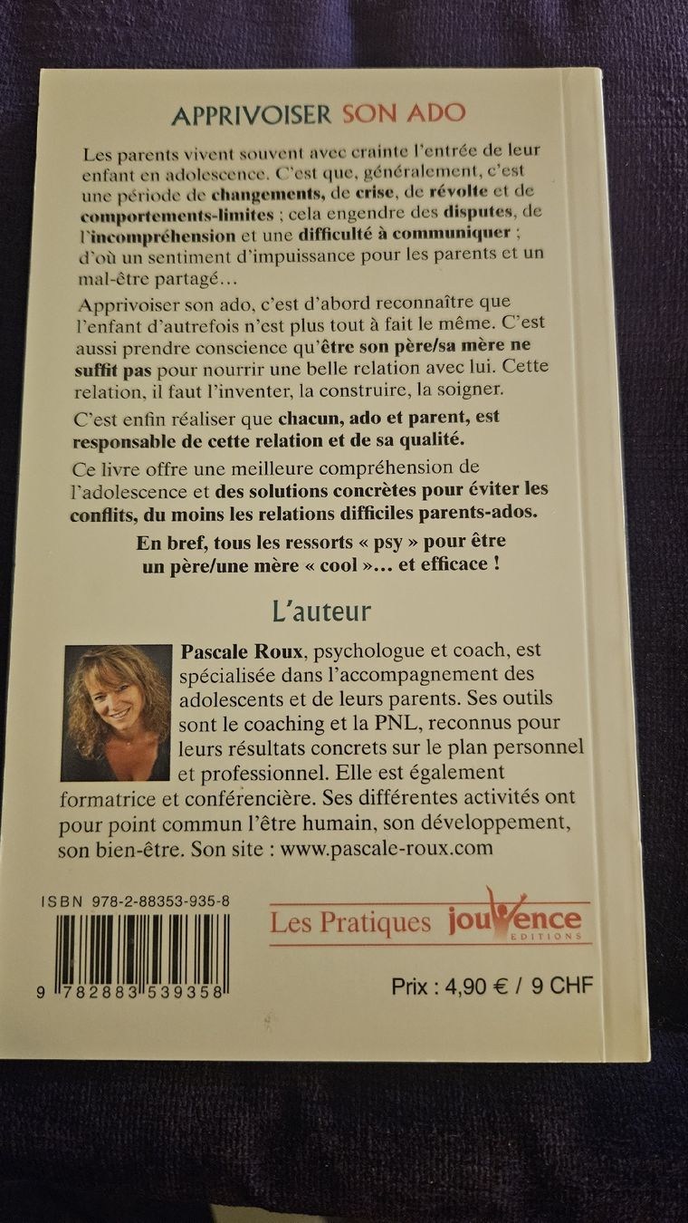 Libri: Apprivoiser Son Ado: Guide parental efficace - comme neuf! – Nuovo (secondo la descrizione) da Brügg BE venduto da man_xyd9 1