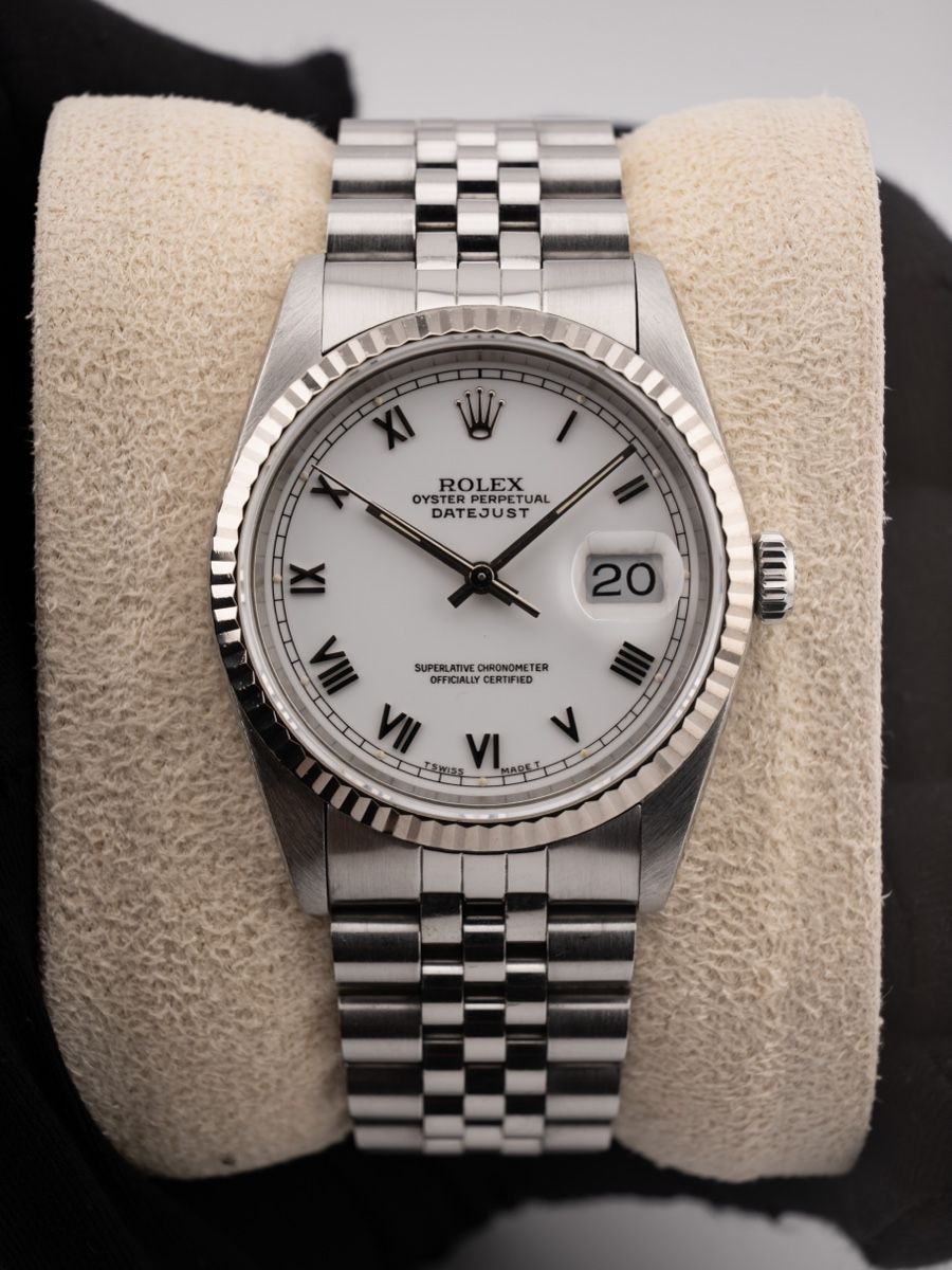 Rolex Orologi: Rolex Datejust 36mm weiss 16234 – Usato da Zürich venduto da Timely_Deals 2