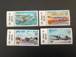 1984 Jersey Flugzeuge mit Tab  ** ( 4506)