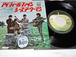 Beatles i feel fine Japan press
