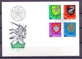 CH FDC Pro Juventute Satz 1979