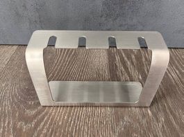 Zahnbürstenhalter aus Edelstahl