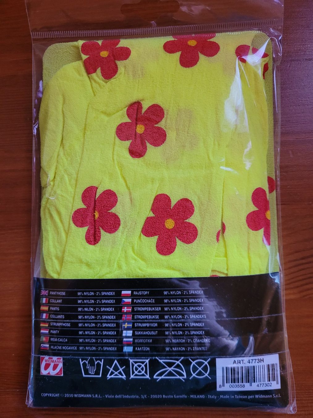 Calze & Collant: *** Tolle Flower Power Strumpfhose *** – Nuovo e nell'imballaggio originale da Bannwil venduto da Turtle10 2