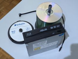ASUS BW-16D1HT - Interner 16x Blu-ray/DVD Brenner (SATA) +..