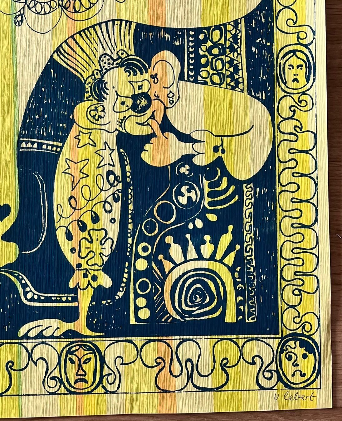 Grafica & Litografie: VERENA LEBERT  LITHOGRAPHIE SIGNIERT NUMMERIERT – Usato da Gersau venduto da grafik-kunst 7