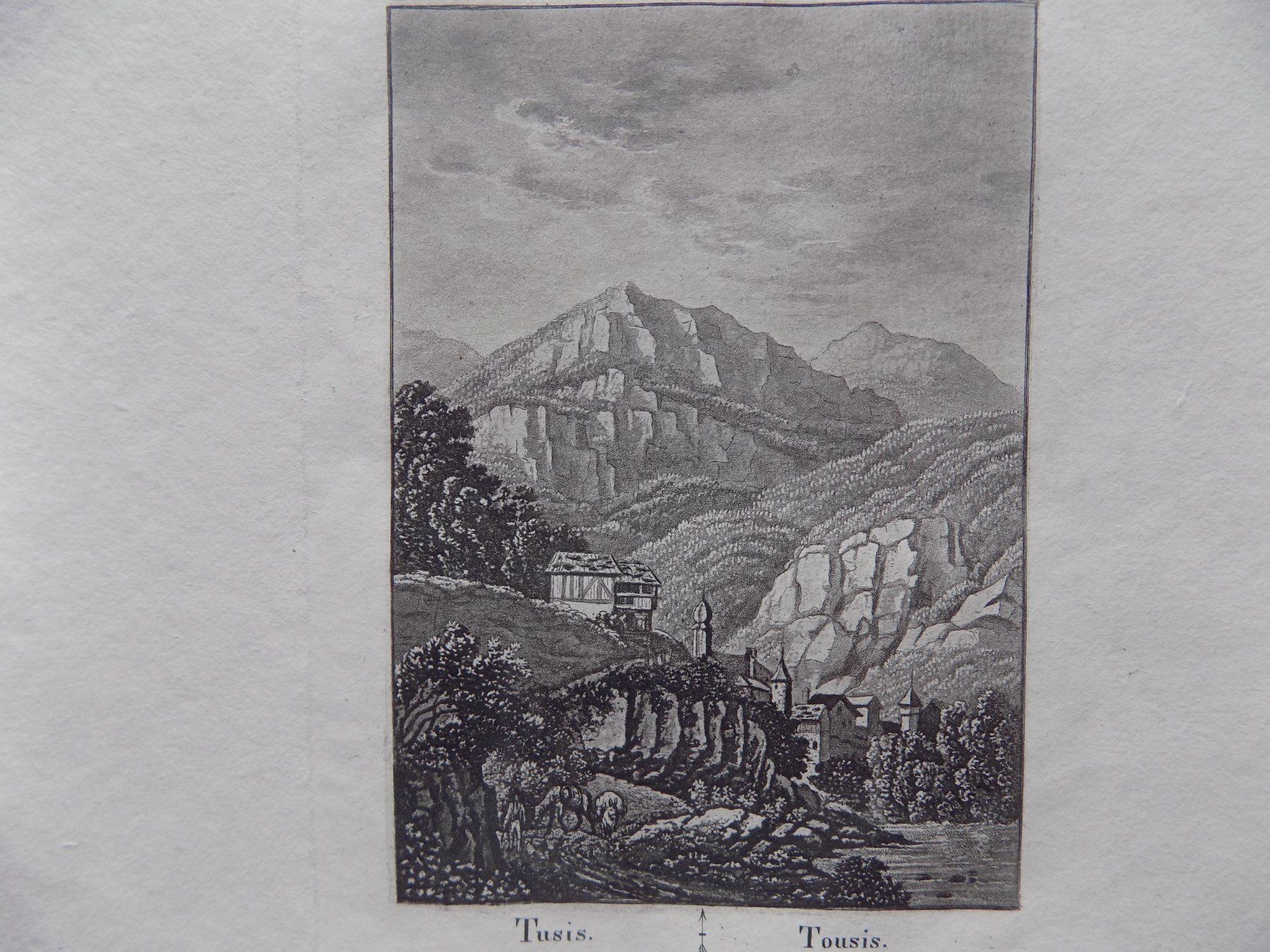 Gravures: Thusis Aquatinta – D'occasion à Risch par Antikfee 2
