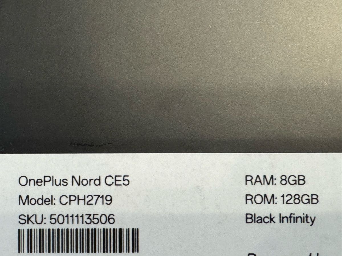 OnePlus Telefoni cellulari / Smartphones: OnePlus Nord CE5 – Nuovo e nell'imballaggio originale da Basel venduto da Fungle 2