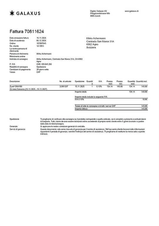 Modems & Router: Modem Zyxel GM4100-B0 – Gebraucht aus Agno von mirko.achermann 2