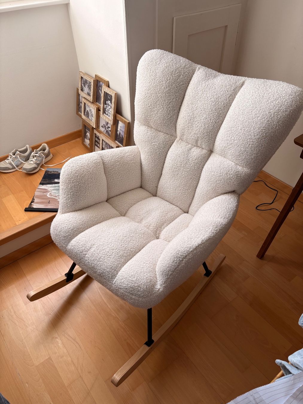 Poltrone: Schaukelstuhl weiss – Nuovo (secondo la descrizione) da Ins venduto da fei_ttb6