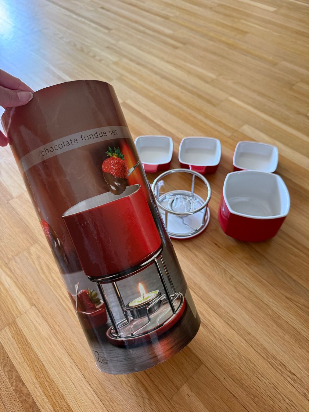 Elettrodomestici da cucina: Schokoladen Fondue Set – Nuovo (secondo la descrizione) da Luzern venduto da Ohana18