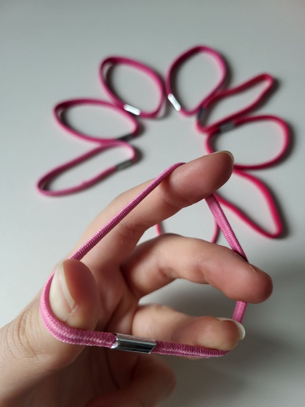 Accessori per capelli: 9 Haargummis pink – Nuovo (secondo la descrizione) da Embrach venduto da Saphira_007 1