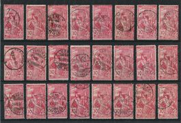Lot 78A, UPU 1900, gestempelt