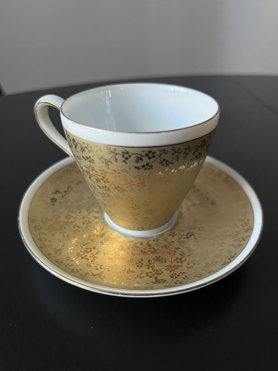 Tassen: Espresso Tasse Gold – Gebraucht aus Zürich von Nowstalgia 6