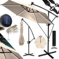 KESSER Sonnenschirm LED ∅300cm beige
