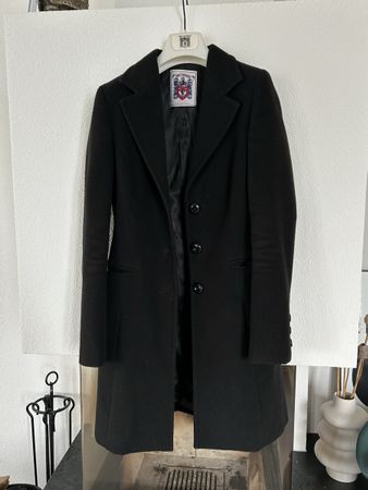 Trenchcoat YES London schwarz, Grösse S