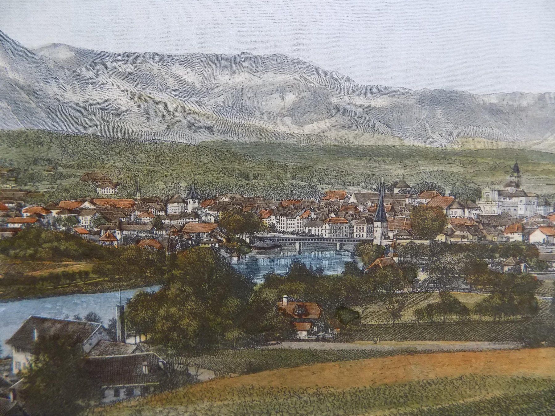 Incisioni: Solothurn koloriert – Usato da Risch venduto da Rischli15 1