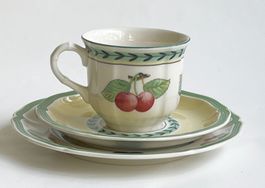 KAFFEE / TEETASSE*SET*VILLEROY*BOCH*FRENCH GARDEN*****