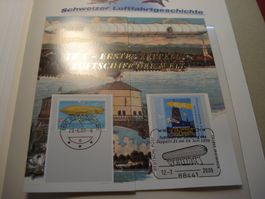 Gedenk-Folder 2009, LZ 1, erstes Zeppelin-Luftschiff
