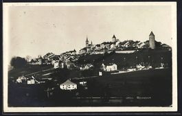 AK Romont, Gesamtansicht mit Türmen