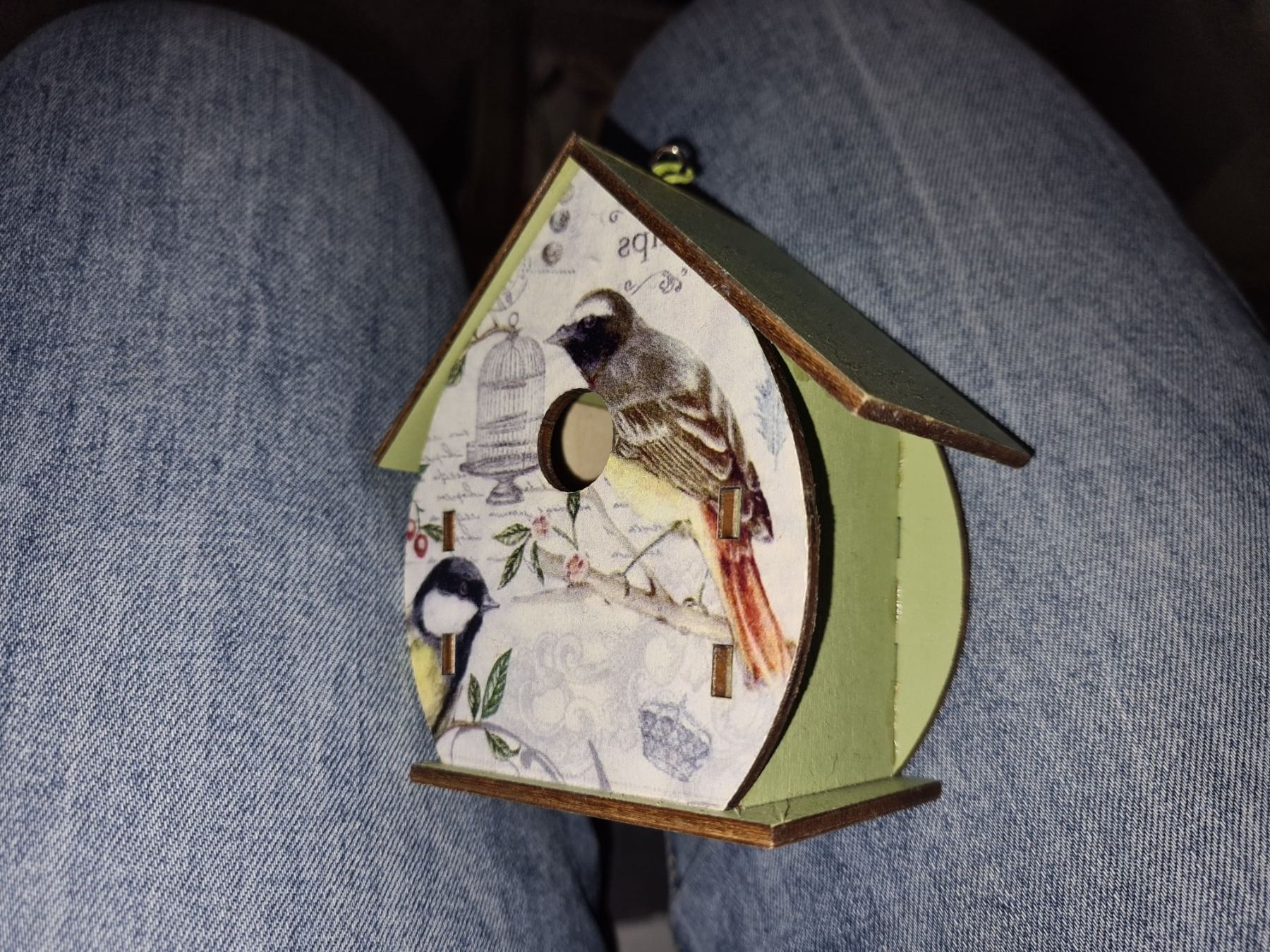 Casette per uccelli: Deko Vogelhäuschen bunt 9cm NEU – Nuovo e nell'imballaggio originale da Killwangen venduto da KIANA08 1