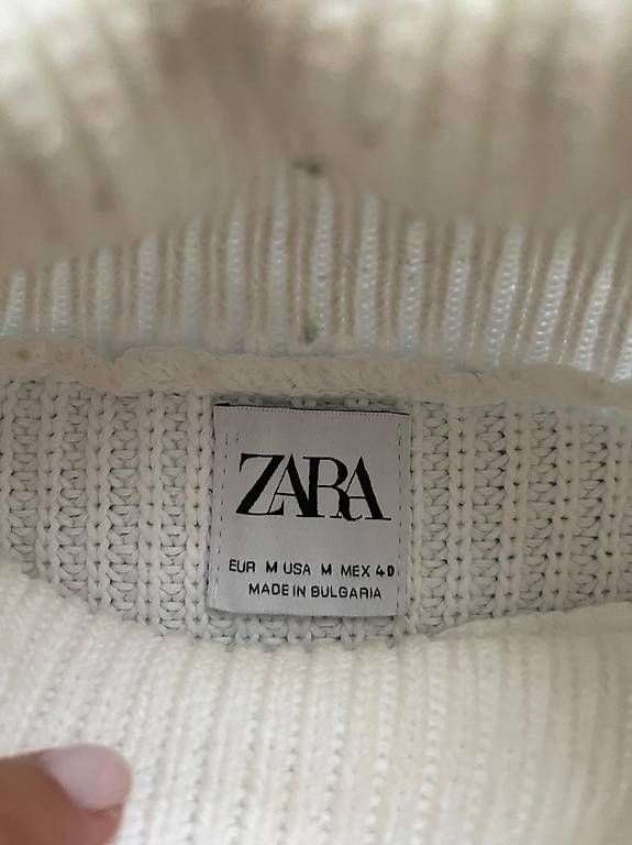 Zara Pullover & Sweatshirts: Zara Herren Rollkragenpullover Gr. M Winter Weiss – Gebraucht aus Oftringen von Kad.Ha 1