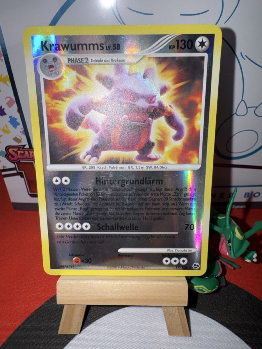 Pokémon Sammelbilder & Trading cards: POKÉMON / Krawumms LV.58 / Great Encounters 2008 / Reverse – Gebraucht aus Herzogenbuchsee von TCG-High-Quality 1