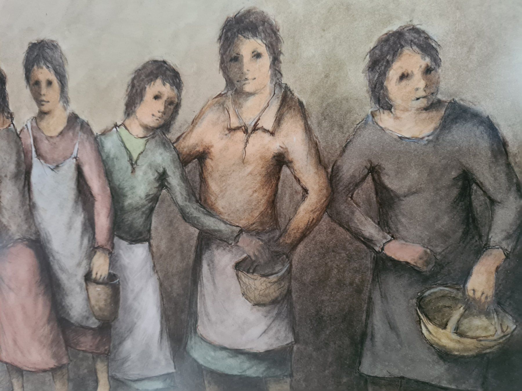 Dipinti: Schönes Gemälde von Roberto Bort – Usato da Rotkreuz venduto da Dobermann5
