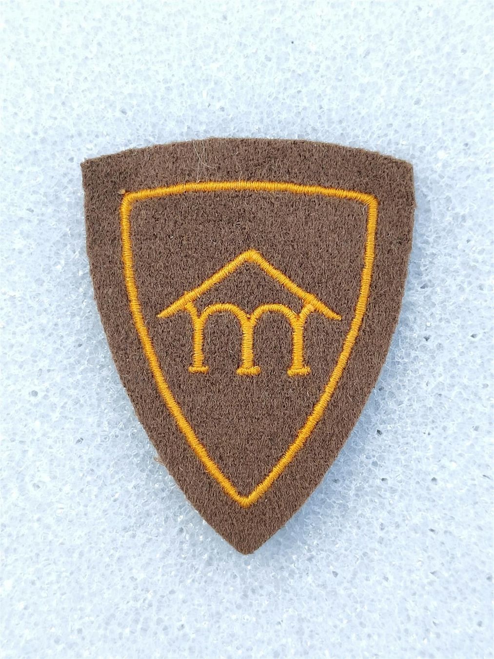 Placchette & Badge: Abzeichen Materialdienstes Ord. 49 V2 – Usato da Bauma venduto da SwissMilitaria
