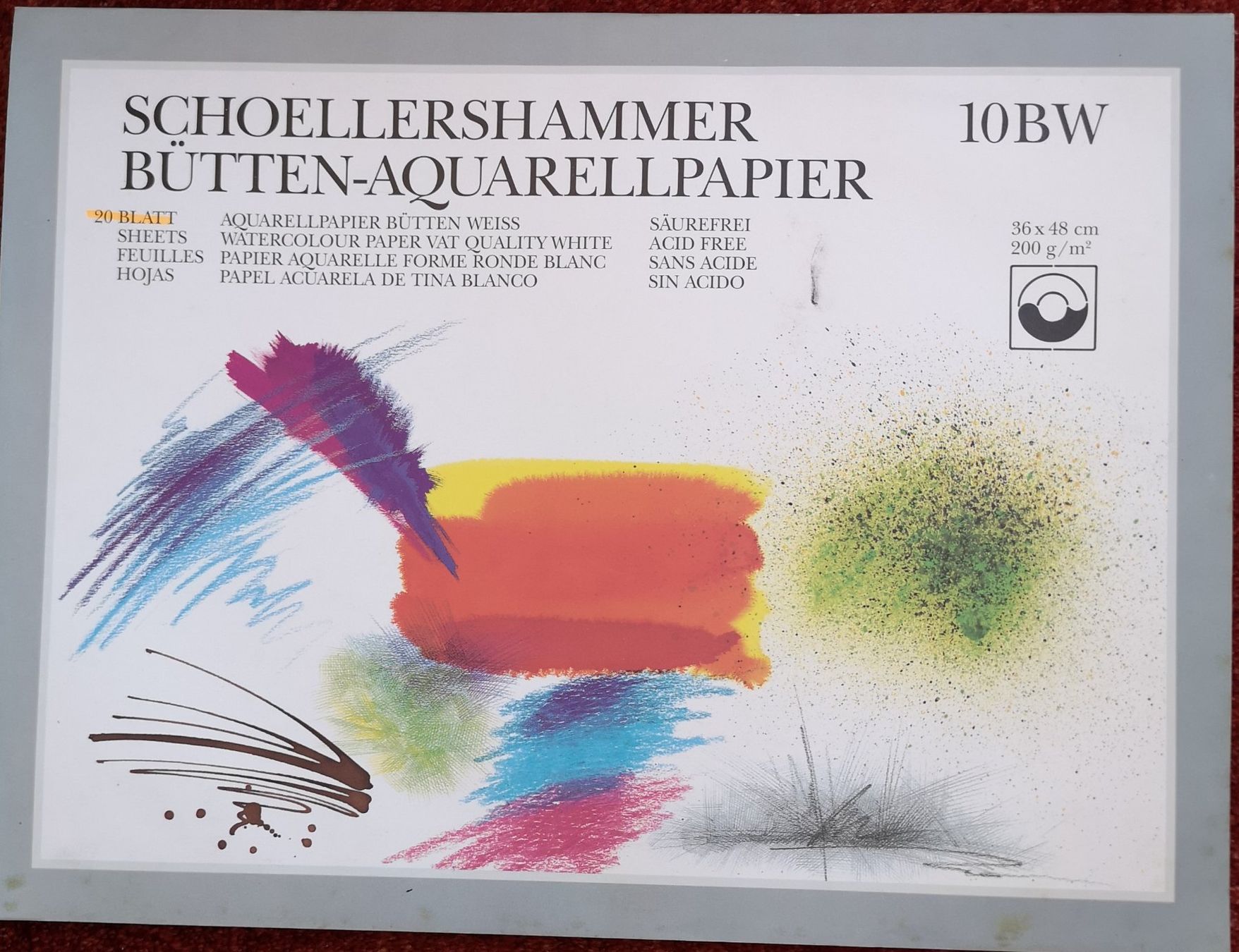 Carta: AQUARELLBLOCK 36X48 CM – Usato da Muttenz venduto da Sellerboy02