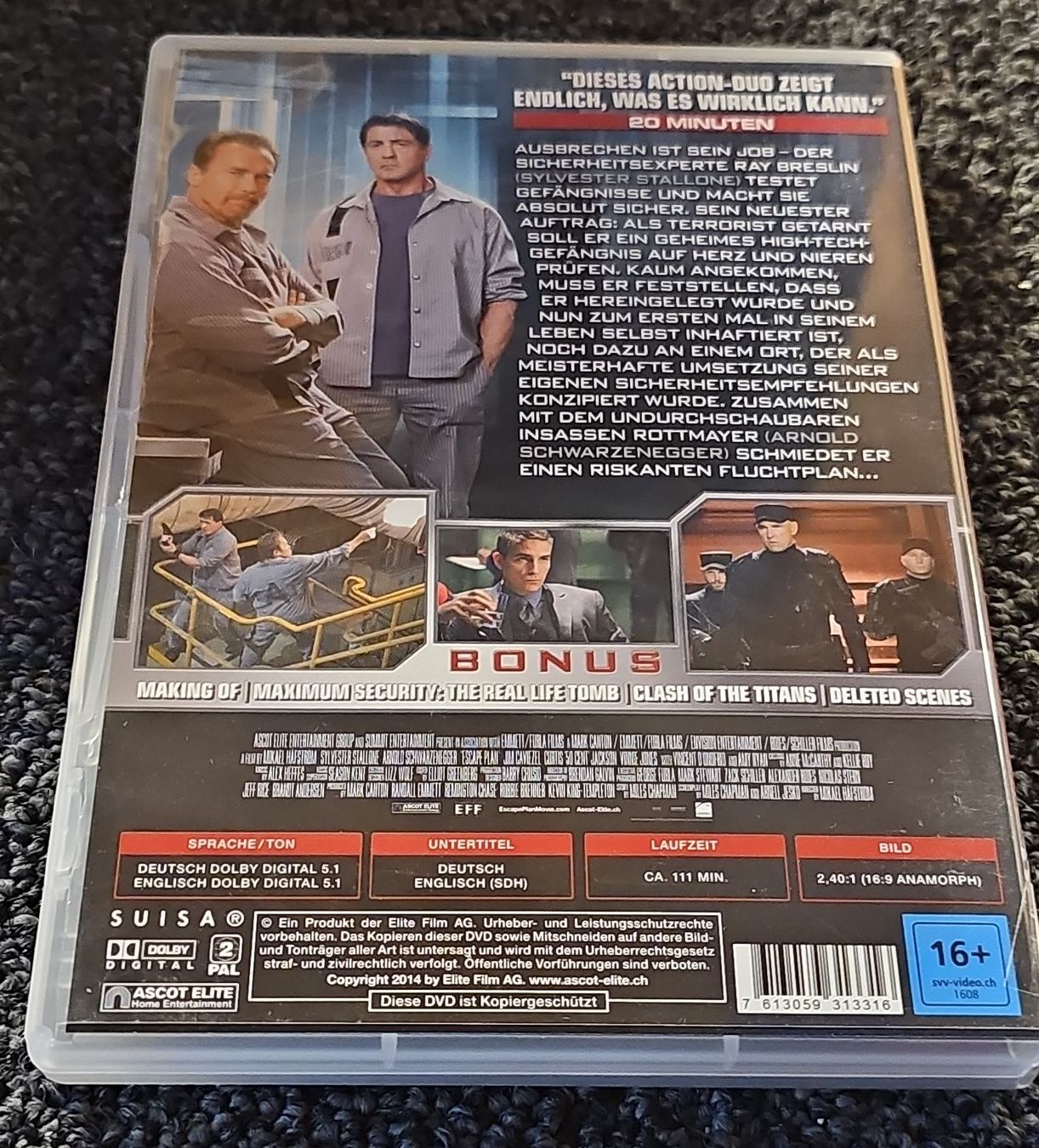 Tutti i DVDs: Escape Plan (23626) – Usato da Ruswil venduto da jan_bxl5 1