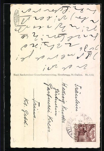 Cartes postales: AK Berneck, Blick auf Haus Tigelberg – D'occasion à Berlin par bartko-reher 1